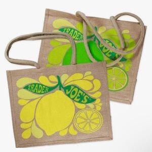 Trader Joe’s jute bag with lemons